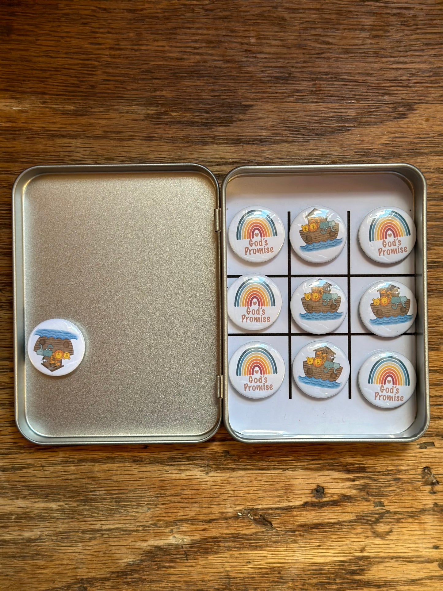 Tic Tac Toe Tin - God’s Promise